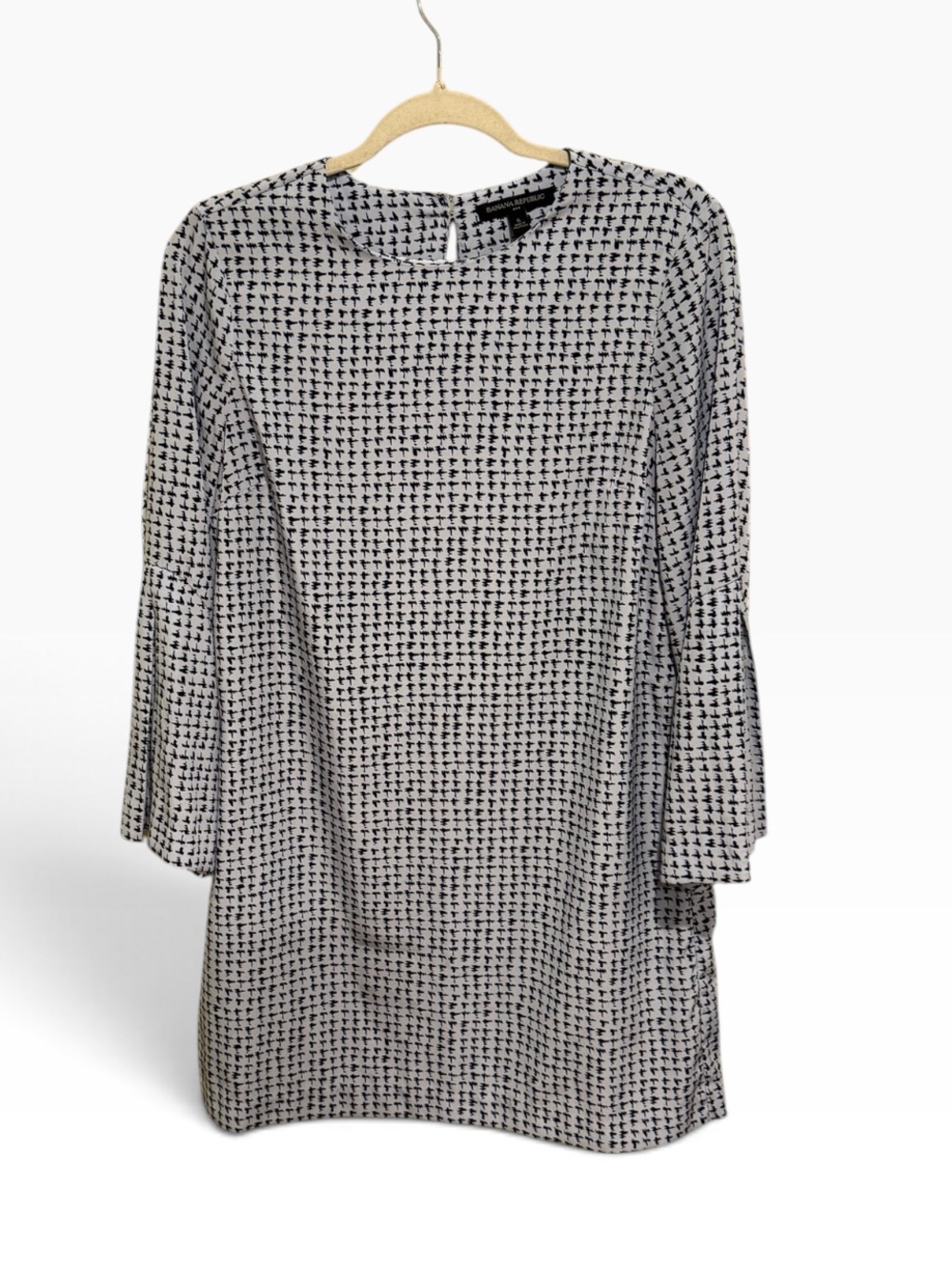 NWOT Banana Republic Houndstooth Print Dress
